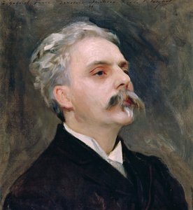 Portrett av Gabriel Faure (1845-1924)